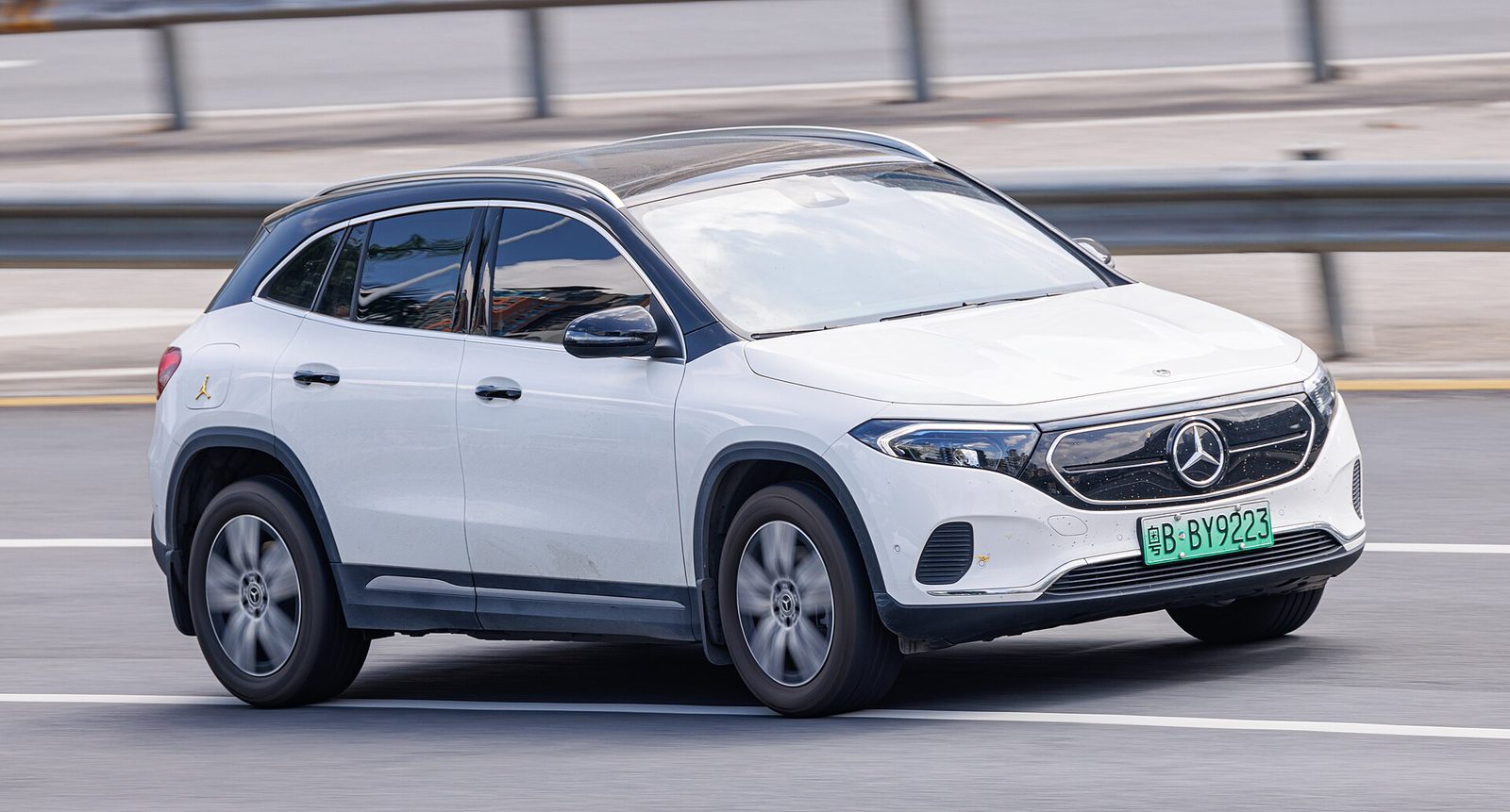Mercedes-Benz EQA — photo by Dinkun Chen, CC BY-SA 4.0, via Wikimedia Commons