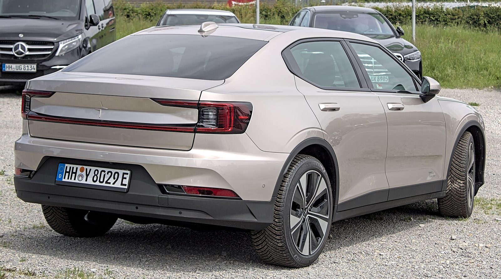 Polestar 2 — photo by Alexander-93, CC BY-SA 4.0, via Wikimedia Commons