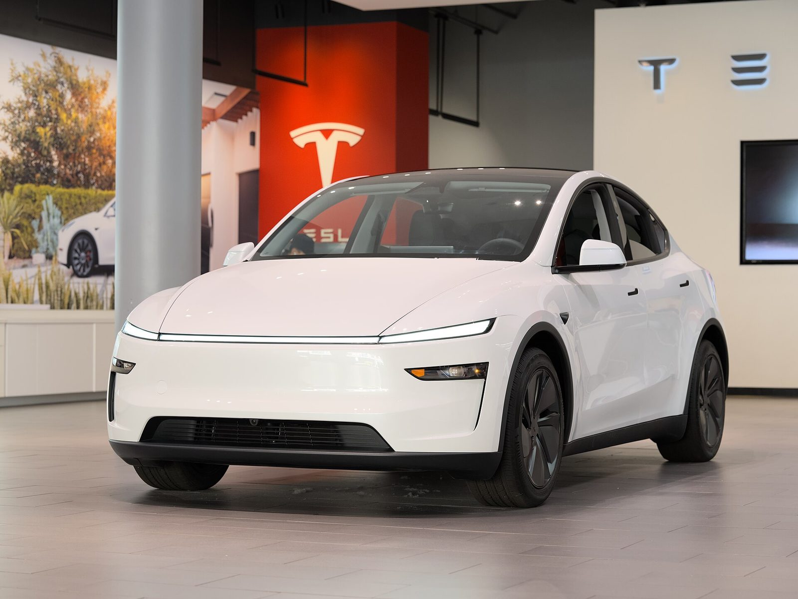 Tesla Model Y — photo by Dllu, CC BY-SA 4.0, via Wikimedia Commons